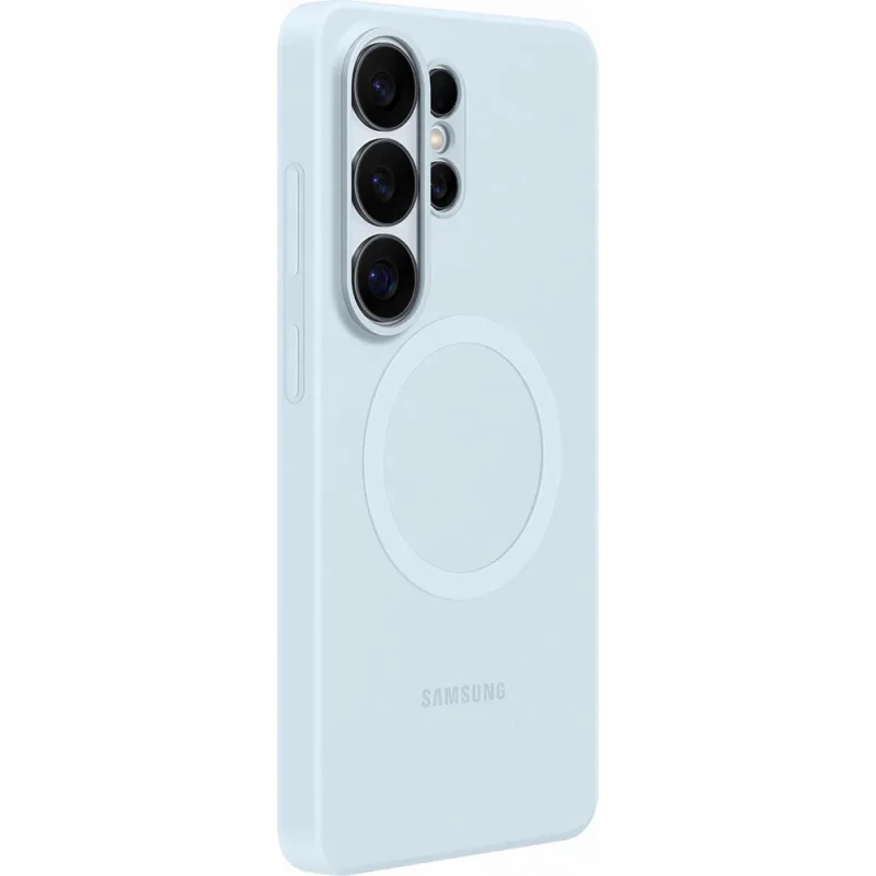 Чехол SAMSUNG Silicone Magnet для Samsung Galaxy S26 Ultra Light Blue (EF-ES948CLEGWW) - Зображення 3