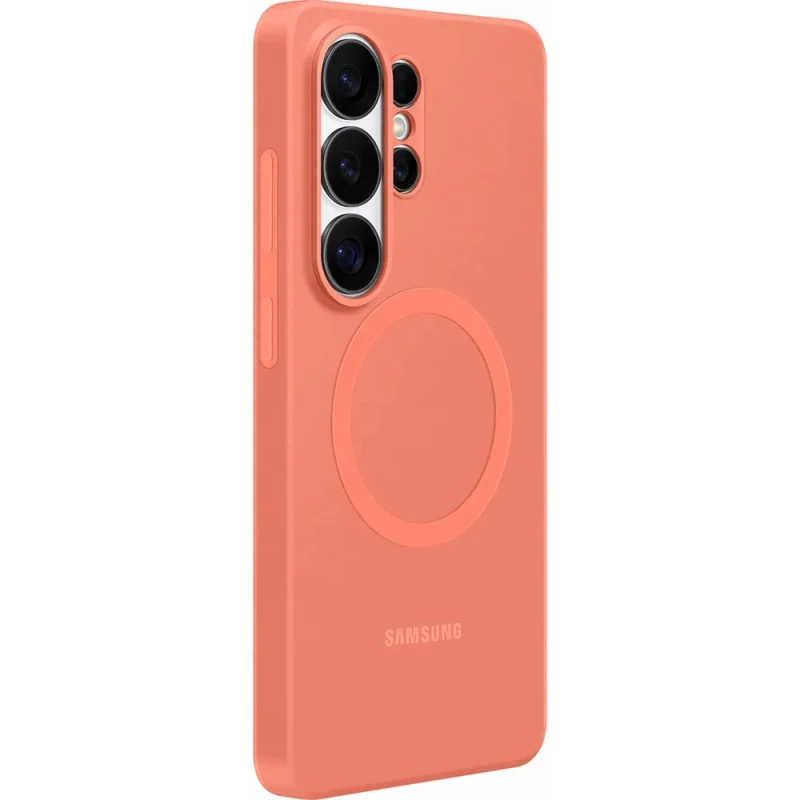 Чехол SAMSUNG Silicone Magnet для Samsung Galaxy S26 Ultra Coral Red (EF-ES948COEGWW) - Зображення 2
