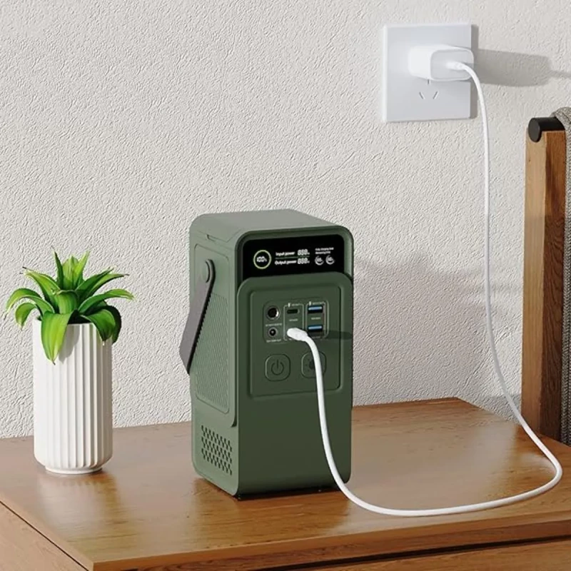 Power Bank Solar AP200L LiFePO4 140W 60000mAh - Зображення 1