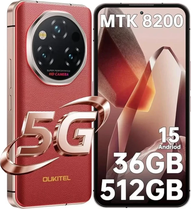 Oukitel WP210 12/512GB Striking Red - Зображення 2