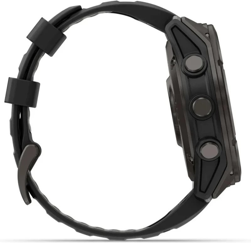 Garmin Fenix 8 Pro 51 mm AMOLED Carbon Gray DLC Titanium with Black/Pebble Gray (010-03199-00/01) - Зображення 1