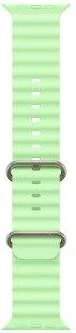 ремешок Apple Neon Green Ocean Band Natural Titanium Finish для Watch 44/45/46/49mm (MGCF4)