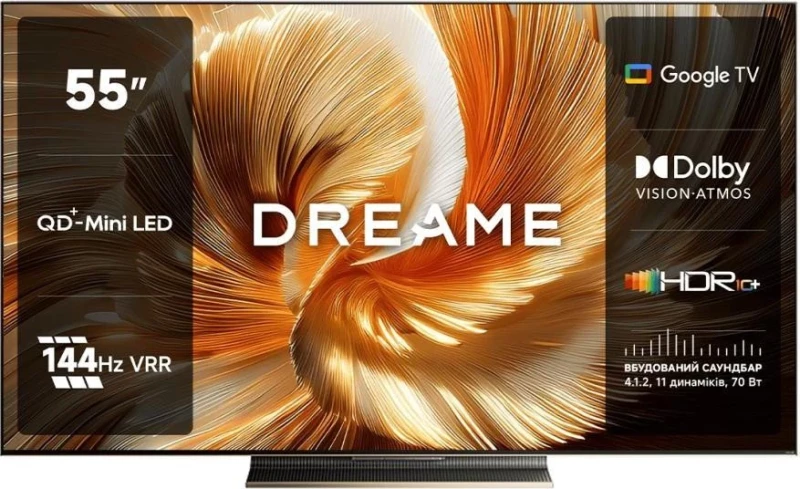 Dreame Aura Mini LED 4K TV 55S100 (UA)