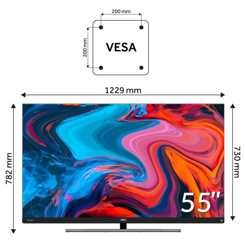 Haier H55S900UX (UA) - Зображення 2