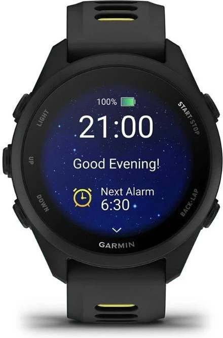 Смарт-часы Garmin Forerunner 170 Music Black with Black/Amp Yellow Band (010-03920-00/10) - Зображення 1