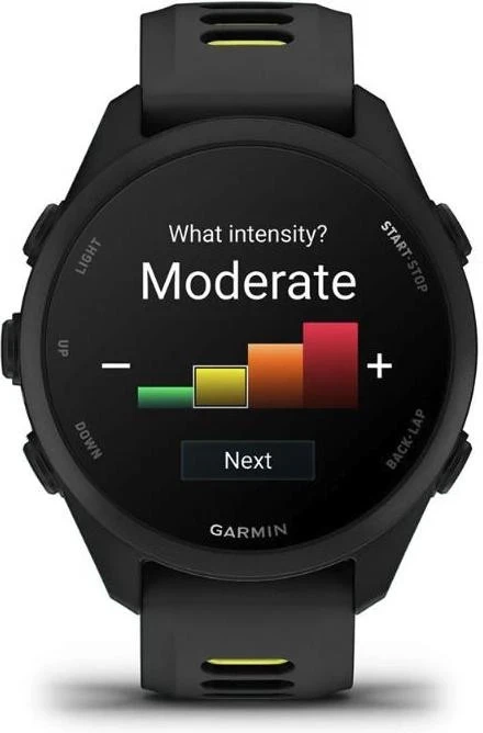 Смарт-часы Garmin Forerunner 170 Music Black with Black/Amp Yellow Band (010-03920-00/10) - Зображення 3