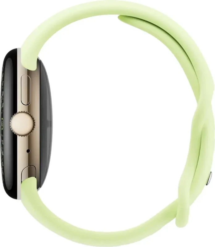Смарт-часы Google Pixel Watch 4 41mm LTE Champagne Gold Aluminum case / Lemongrass Active Band - Зображення 2
