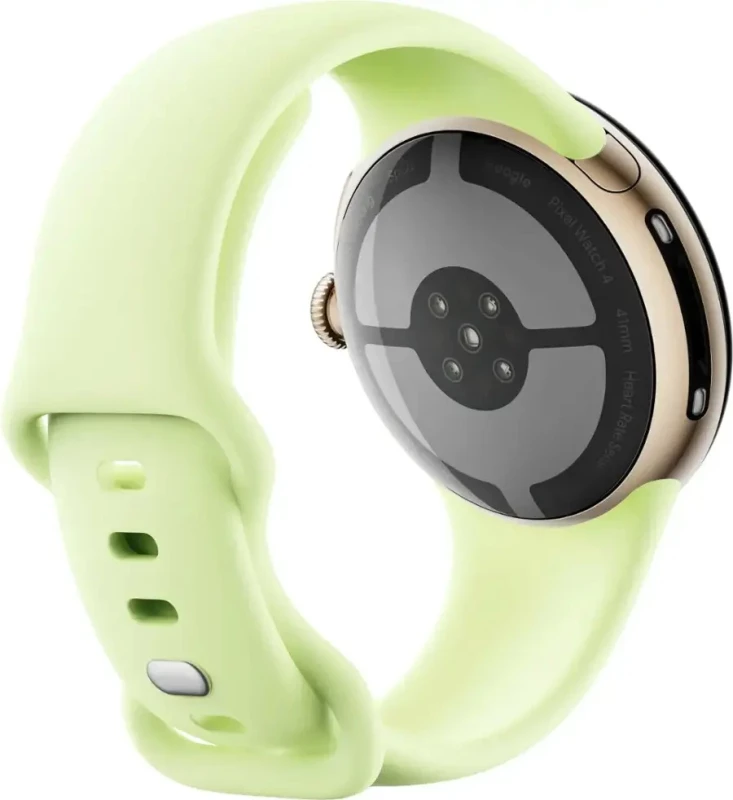 Смарт-часы Google Pixel Watch 4 41mm LTE Champagne Gold Aluminum case / Lemongrass Active Band - Зображення 3