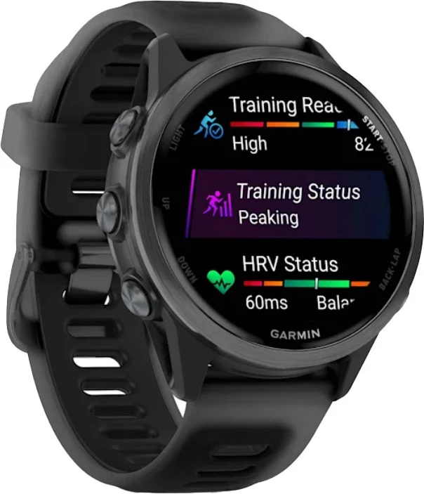 Garmin Forerunner 570 42mm Slate Gray Aluminum w. Translucent Black/Black Band (010-02970-00) - Зображення 1
