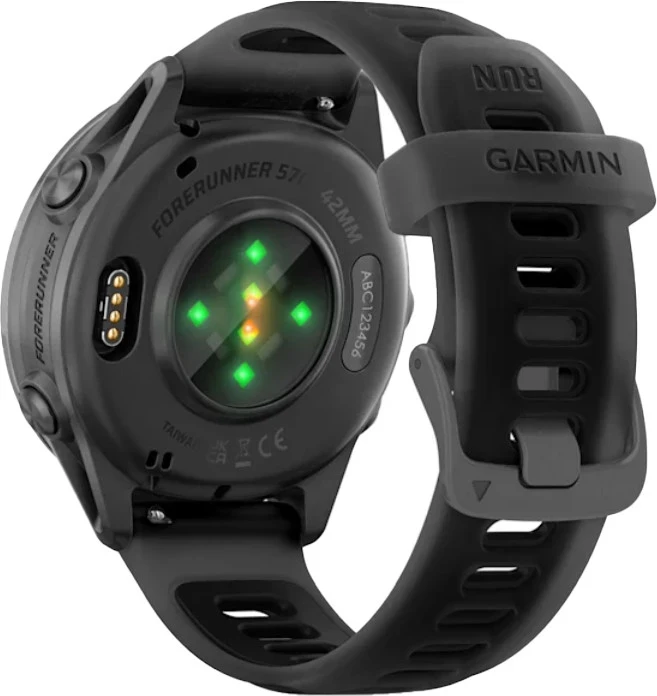 Garmin Forerunner 570 42mm Slate Gray Aluminum w. Translucent Black/Black Band (010-02970-00) - Зображення 6