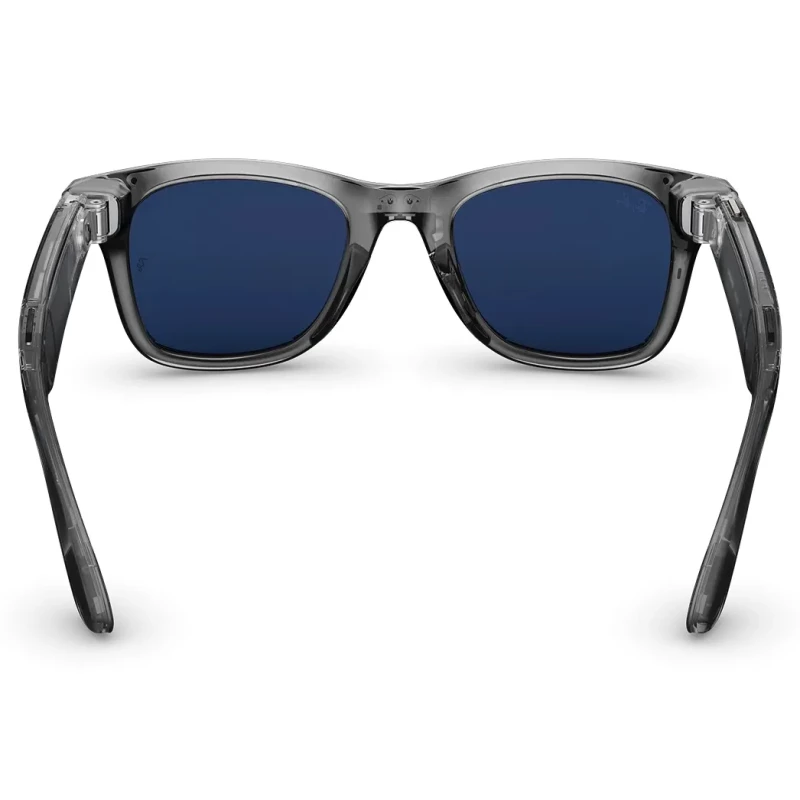 Ray-Ban Meta Wayfarer Gen 2 Standard Shiny Transparent Grey Frame/Clear Sapphire Lenses (RW4012 6840MF 53-22) - Зображення 3