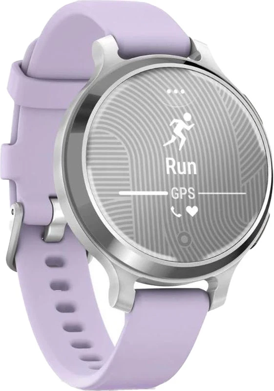 Смарт-часы Garmin Lily 2 Active Silver with Purple Jasmine Silicone Band (010-02891-01/51) - Зображення 1