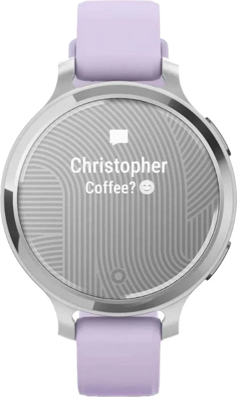 Смарт-часы Garmin Lily 2 Active Silver with Purple Jasmine Silicone Band (010-02891-01/51) - Зображення 5