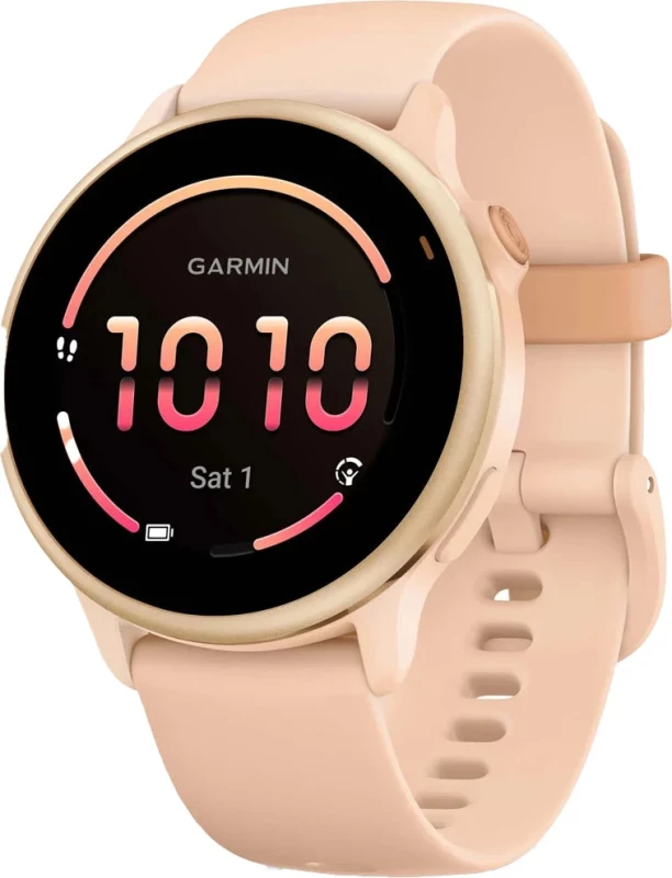 Смарт-часы Garmin Vivoactive 6 Metallic Pink Dawn with Pink Dawn Band (010-02985-03/43)