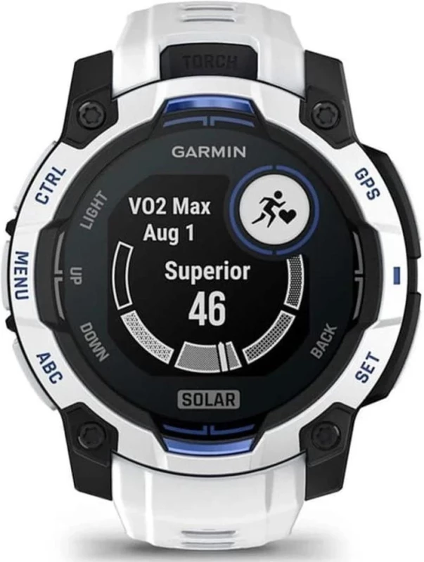 Garmin Instinct 3 45mm Solar Whitestone with Whitestone Band (010-02934-03/43) - Зображення 5