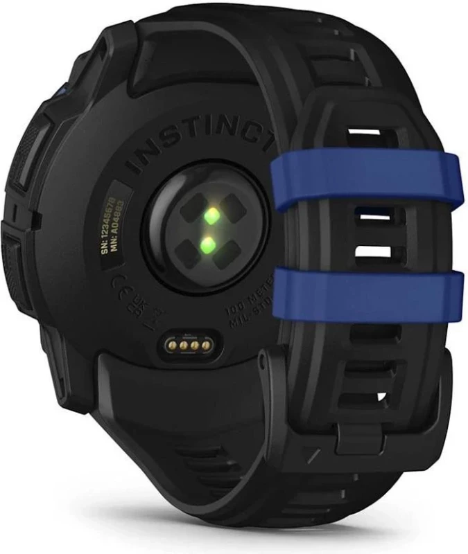 Смарт-часы Garmin Instinct 3 50mm AMOLED Black with Black Band (010-03020-03) - Зображення 7