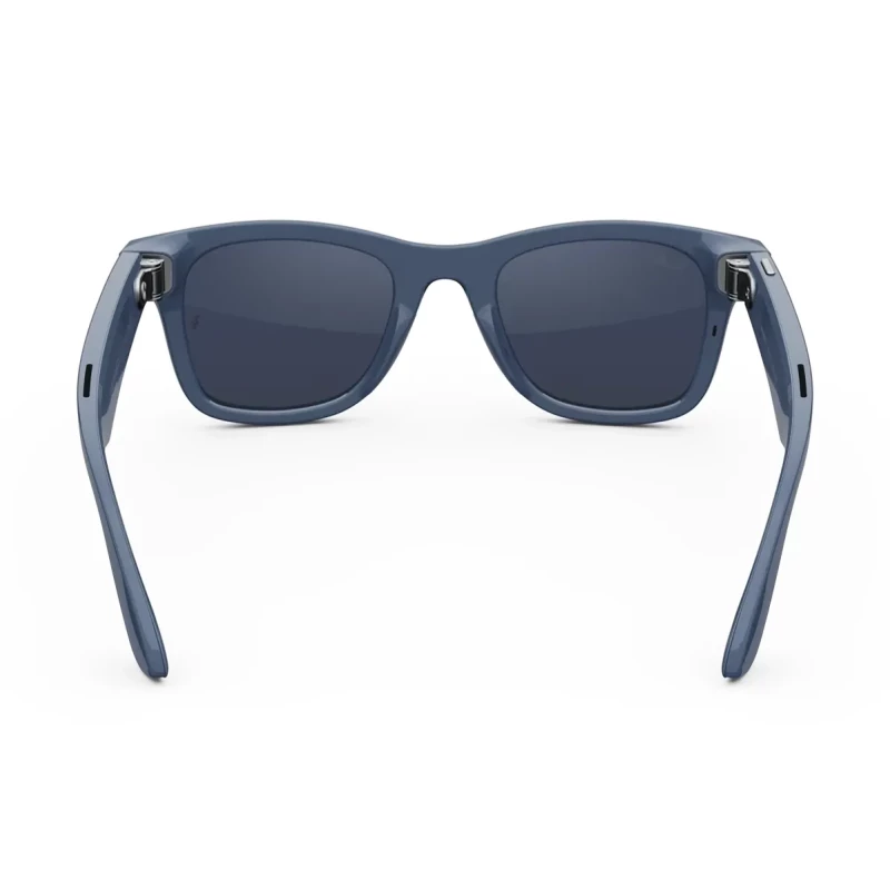 Смарт-очки Ray-Ban Meta Wayfarer Gen2 Large Shiny Cosmic Blue Frame/Clear to Sapphire Transit.Lens (RW4012 6628MF 53-22) - Зображення 4