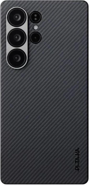 Чехол для смартфона Pitaka Ultra-Slim Case Classic Twill 600D Black/Grey for Samsung Galaxy S25 Ultra Black/Grey (KS2501U)