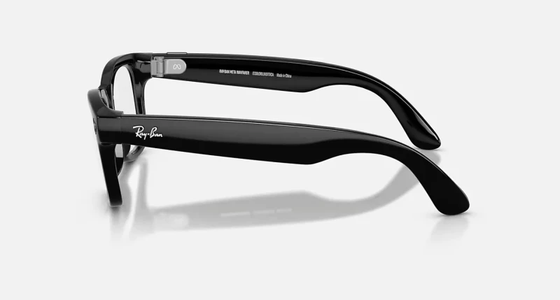 Ray-Ban Meta Wayfarer Gen2 Stand.Shiny Black Frame/Clear to Graphite Green Transit.Lens. (RW4012 601/1M 50-22) - Зображення 5