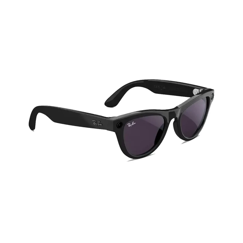 Смарт-очки Ray-Ban Meta Skyler Shiny Black / Amethyst Transitions (RW4010 601/CH 52-20) - Зображення 3