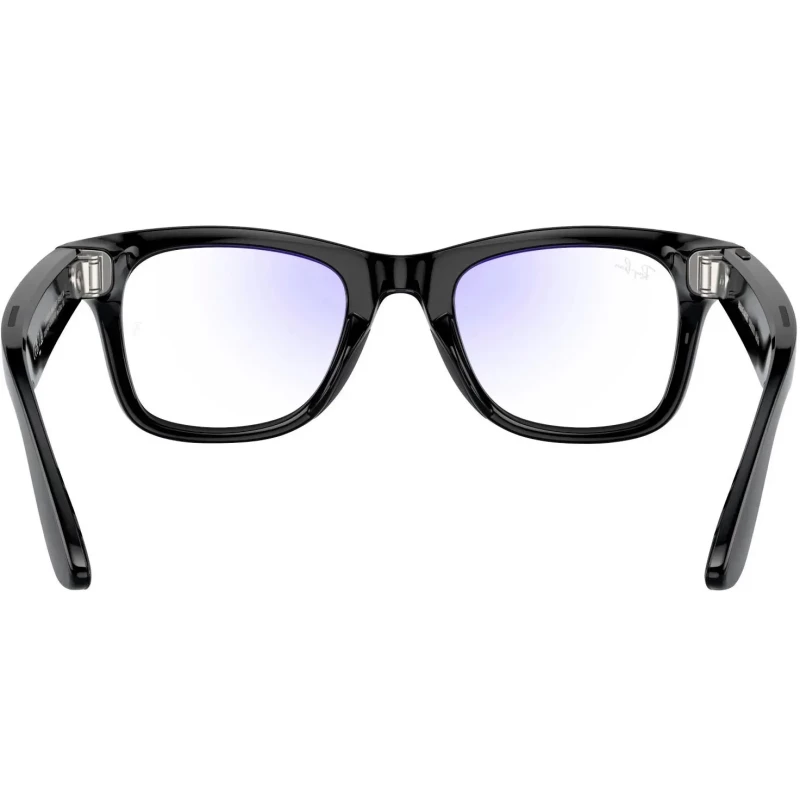 Смарт-очки Ray-ban Meta Wayfarer Shiny Black / Clear (RW4008 601/SB 53-22) - Зображення 3