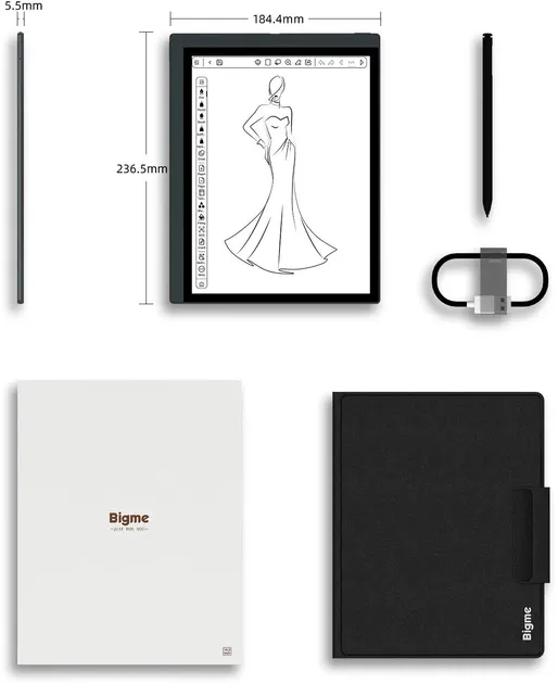 Bigme B1051 Black (6973555480600) - Зображення 1