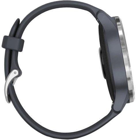 Спортивные часы Garmin Venu Silver Stainless Steel Bezel w. Granite Blue and Silicone B. (010-02173-01/03) 010-02173-03 - Зображення 3