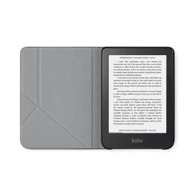 SleepCover Black для Kobo Clara 2E (N506-AC-BK-E-PU) - Зображення 1