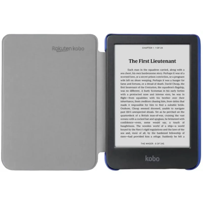 SleepCover Cobalt Blue для Kobo Clara Basic (N365-AC-BL-O-PU) - Зображення 1