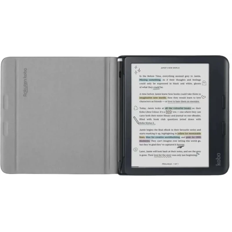 SleepCover Sand Beige для Kobo Libra Colour Notebook (N428-AC-SB-N-PU) - Зображення 1