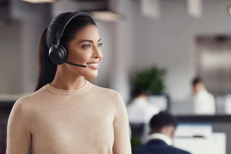 Наушники с микрофоном Jabra Evolve 2 65 Link380c UC Stereo Black (26599-989-899) - Зображення 8