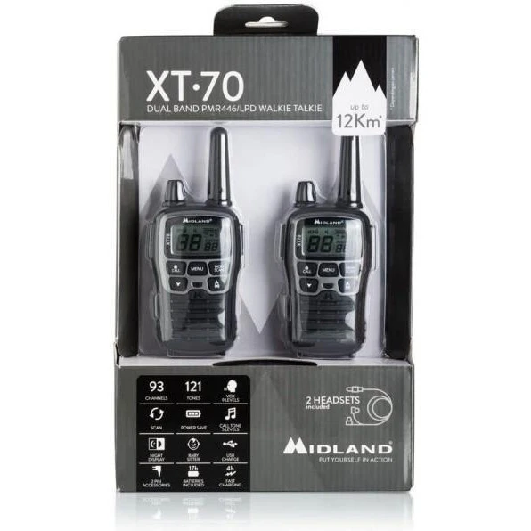 Портативная рация Midland XT70 - Зображення 2