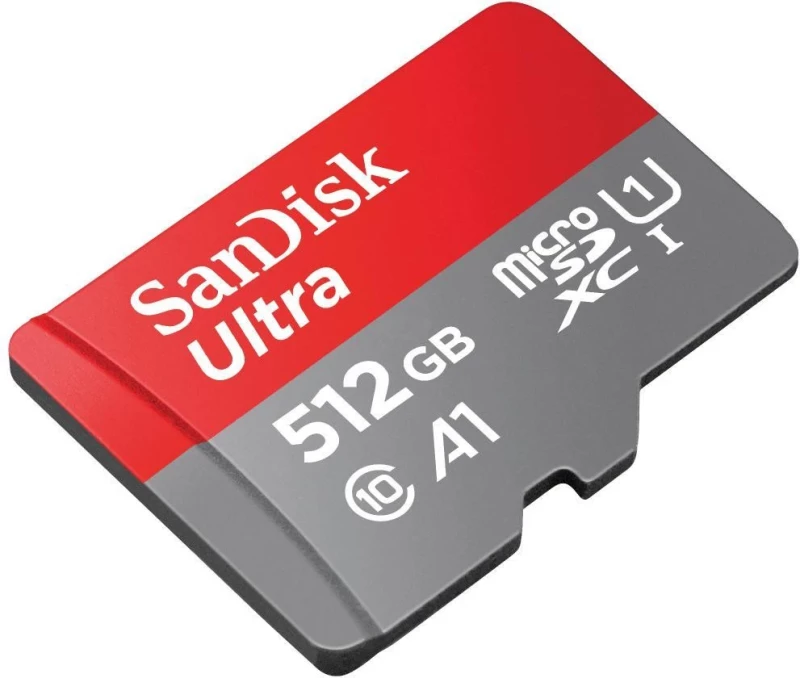 SanDisk 512 GB microSDXC UHS-I Ultra A1 + SD adapter (SDSQUAC-512G-GN6MA) - Зображення 3