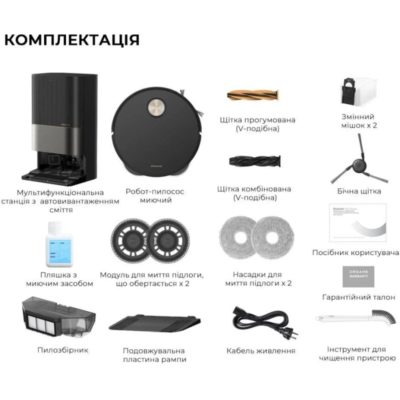 Dreame X50 Ultra Black (RLX85CE-6-BL) - Зображення 8