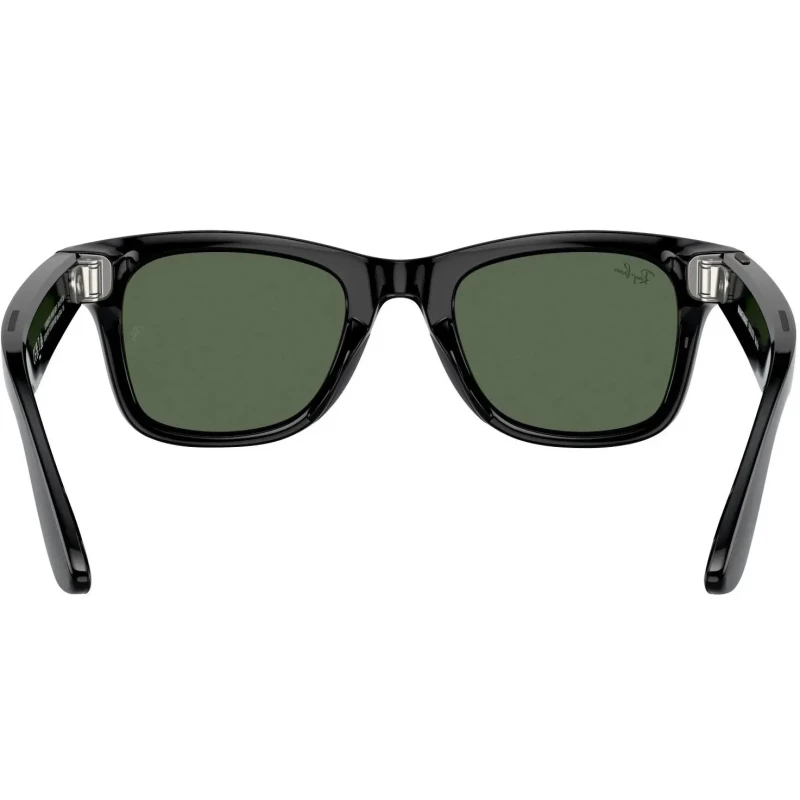 Смарт-очки Ray-ban Meta Wayfarer Shiny Black / Green (RW4006 601/71 50-22) - Зображення 2