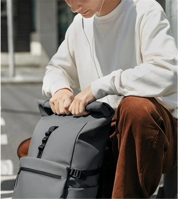 Рюкзак городской Xiaomi Roll Top Casual Backpack (BHR9055GL) - Зображення 3