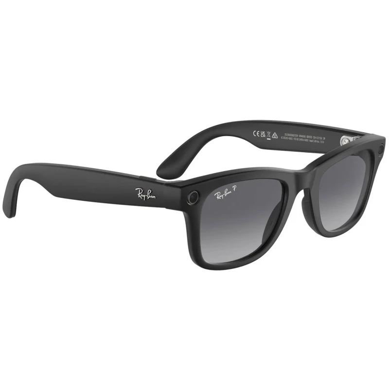 Смарт-очки Ray-ban Meta Wayfarer Matte Black / Graphite (RW4006 601ST3 50-22) - Зображення 2