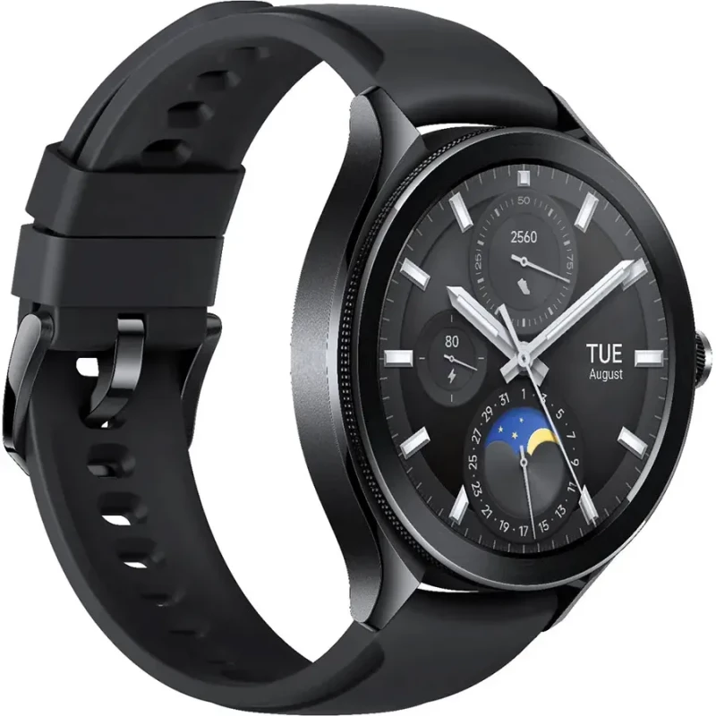 Xiaomi Watch 2 Pro Bluetooth Black Case with Black Fluororubber Strap (BHR7211GL) - Зображення 2