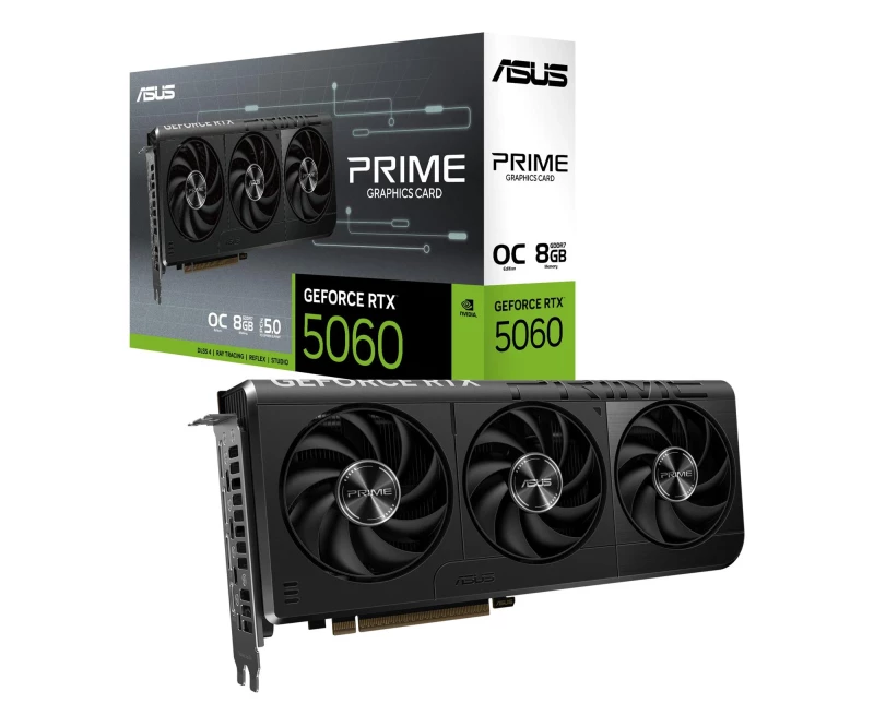 ASUS GeForce RTX 5060 Prime OC 8GB GDDR7 DLSS4 (PRIME-RTX5060-O8G) EU