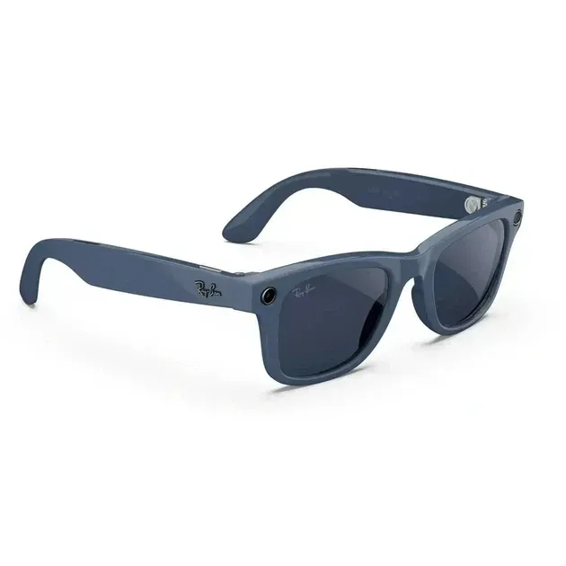 Ray-Ban Meta Wayfarer Gen 2 Shiny Cosmic Blue/Clear Sapphire (RW4012 6628/MF 53-23) - Зображення 1