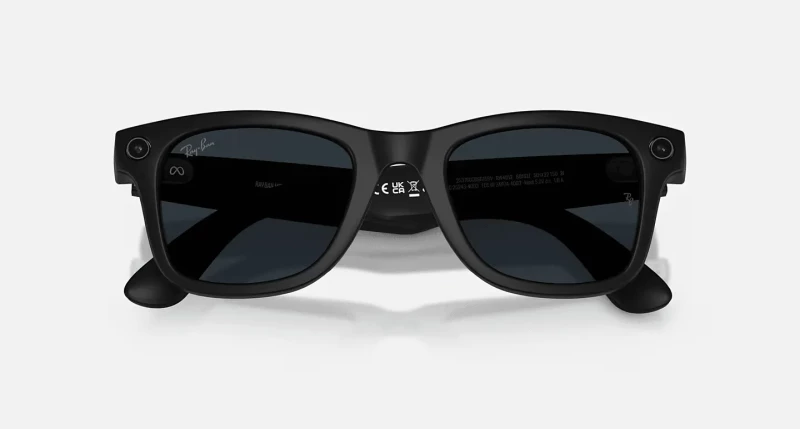 Ray-Ban Meta Wayfarer Gen2 Standard Matte Black Frame/Clear to Grey Transitions Lenses (RW4012 601S1Z 50-22) - Зображення 5