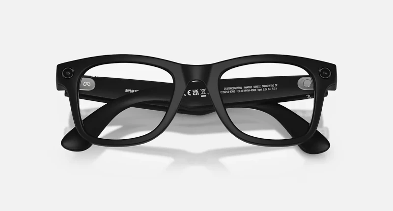 Ray-Ban Meta Wayfarer Gen2 Standard Matte Black Frame/Clear to Grey Transitions Lenses (RW4012 601S1Z 50-22) - Зображення 6