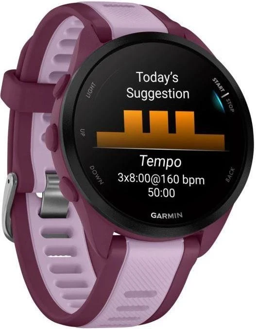 Смарт-часы Garmin Forerunner 165 Music Berry/Lilac (010-02863-33/B3) - Зображення 2