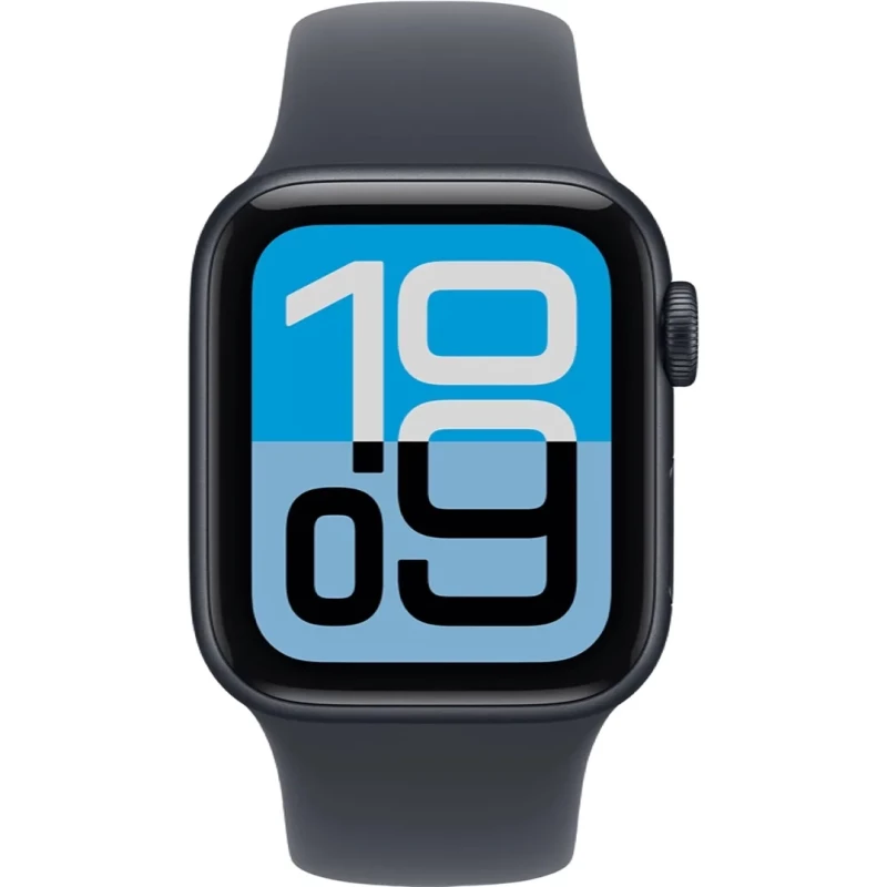 Apple Watch SE 3 GPS + Cellular 40mm Midnight Alu. Case w. Midnight S. Band - S/M (MEP94) - Зображення 1
