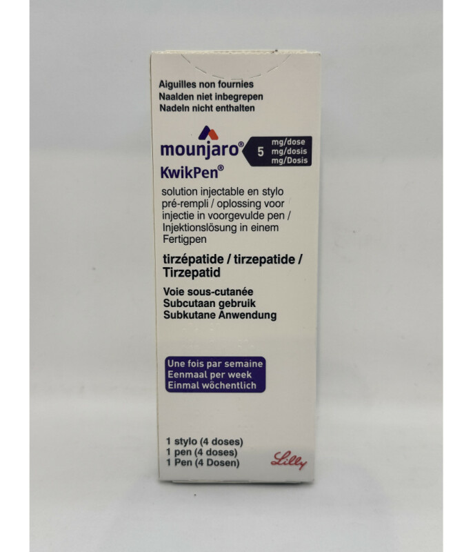 Тирзепатид Mounjaro (5 mg) 4 дозы Eli Lilly