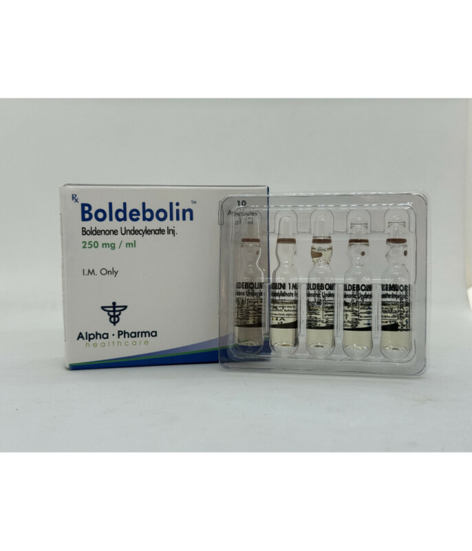 Болденон Boldebolin 5 amp x 250 mg/1ml ALPHA PHARMA
