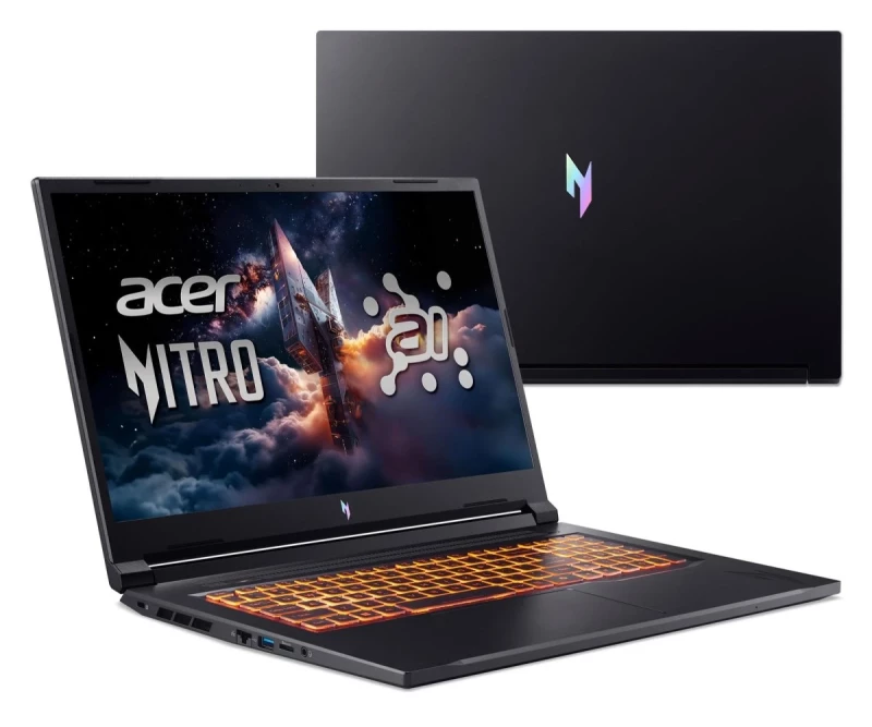 Acer Nitro V 17 AI Ryzen 7-260/24GB/1TB/Win11 RTX5060 (ANV17-41 || NH.QYUEP.008) - Зображення 4