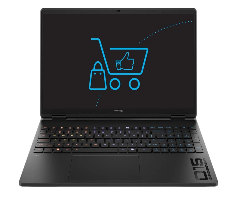 HyperX OMEN 15 Ryzen 7-8745HX/16GB/512 RTX5060 180Hz (15-gb0078nwx (DG3X9EA))