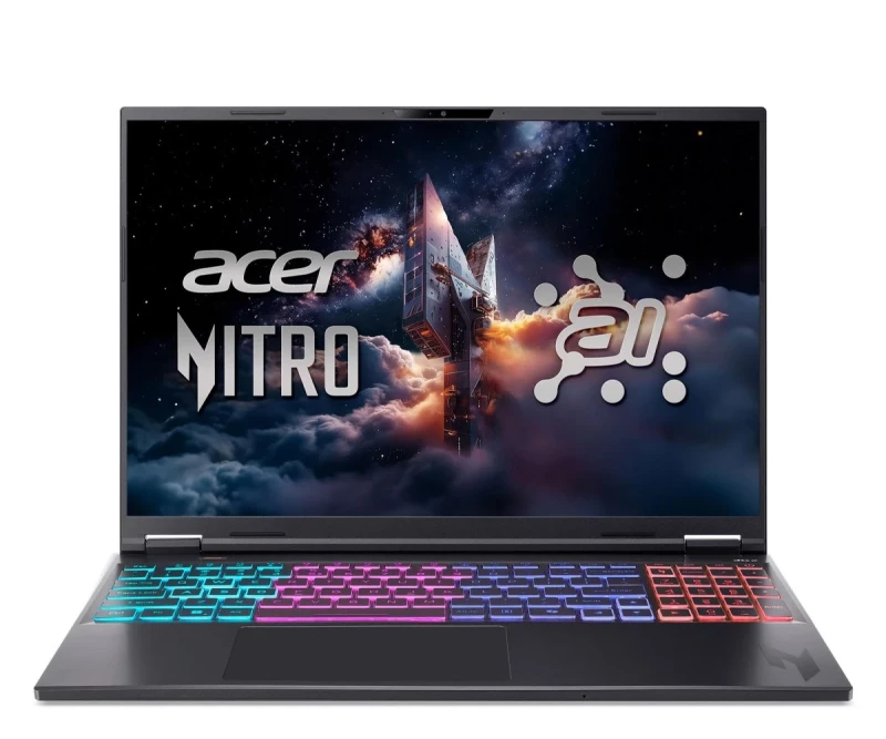 Acer Nitro 16S AI Ryzen AI 7-350/32GB/2TB/Win11 RTX5070Ti (AN16S-61 || NH.QZVEP.001) - Зображення 2