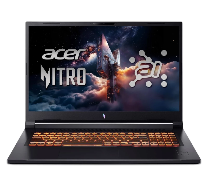 Acer Nitro V17 AI Ryzen AI 9-365/16GB/1TB/Win11 RTX5070 (ANV17-61 || NH.QZGEP.003) - Зображення 2